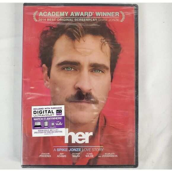 Her DVD (2013, Joaquin Phoenix, Spike Jonze) - Picture 1 of 2